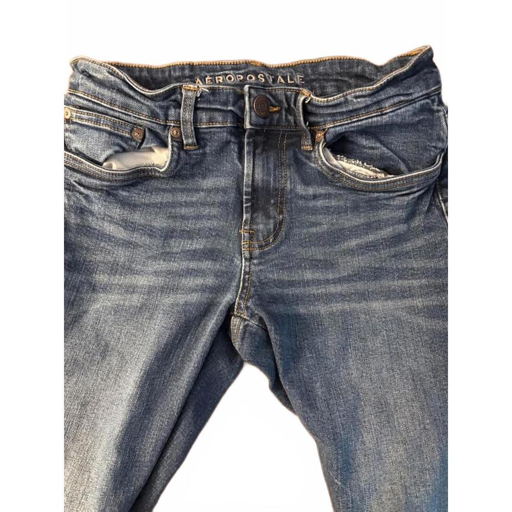 Vintage Aeropostale Blue Denim Jeans, Size 28x32 LOW RISE!